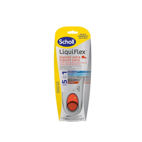 Scholl LiquiFlex Plantillas Soporte Mejorado Talla 1 1 Par