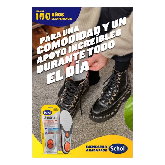 Scholl LiquiFlex Plantillas Soporte Mejorado Talla 1 1 Par