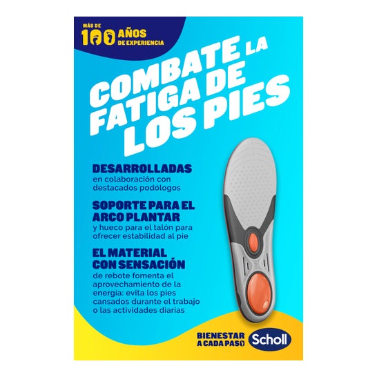 Scholl LiquiFlex Plantillas Soporte Mejorado Talla 1 1 Par