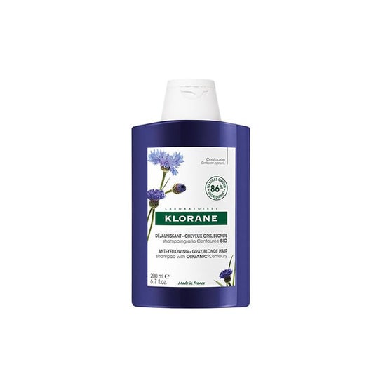 Klorane Centaurea Anti-amarelamento Shampoo Bio 200ml