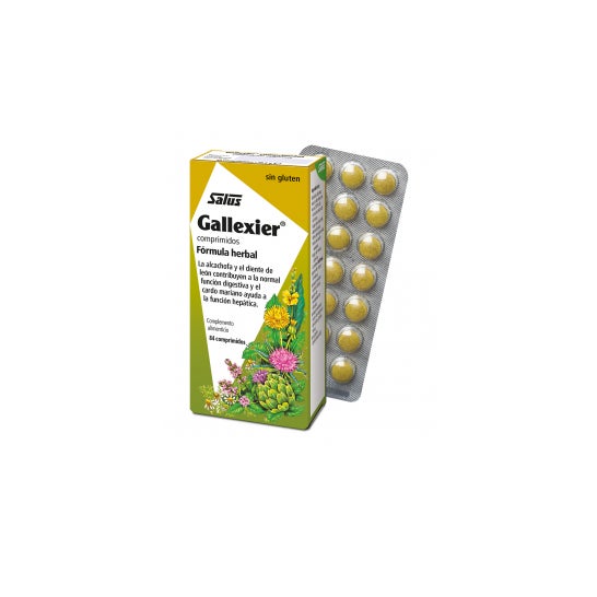 Salus Floradix Gallexier® fórmula herbal 84comp