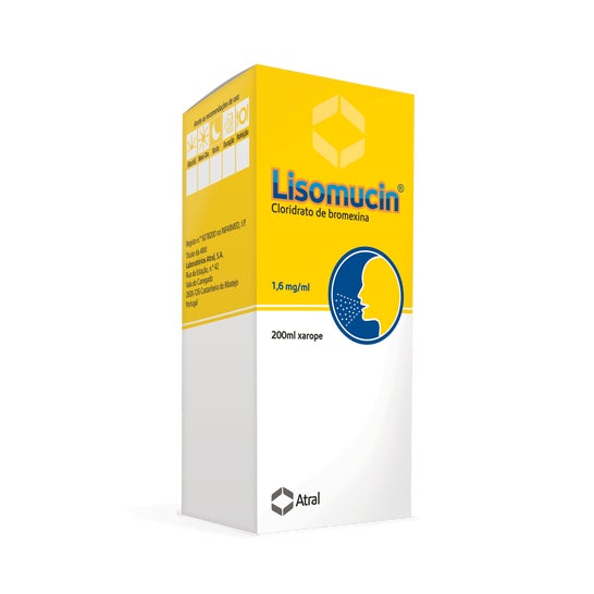 Atral Lisomucin Bromexina 1.6mg/ml Xarope 200ml