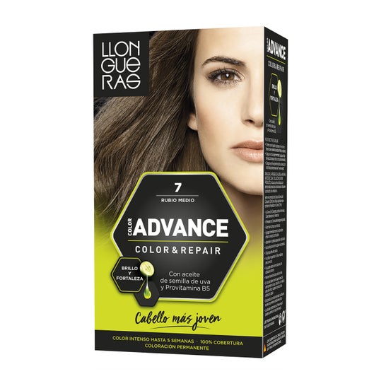 Llongueras Color Advance Hair Dye N7 Medium Blonde1ud