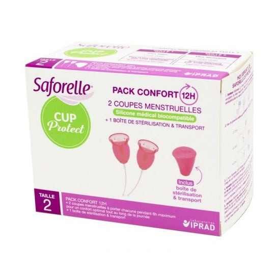 Copo Saforelle Protege o Copo Menstrual T2
