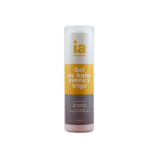 Aveia de gel de banho Interapothek e semente de trigo 750ml
