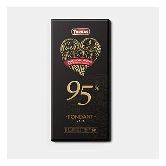 Torras Zero Chocolate Preto 95% Cacau 100g
