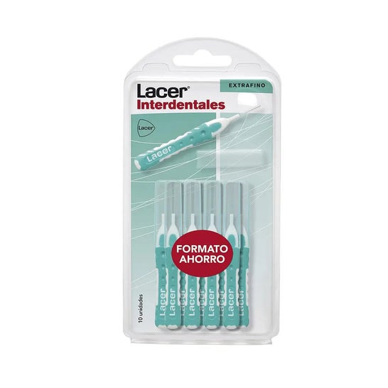 Lacer Interdental extrafine reto 10uds