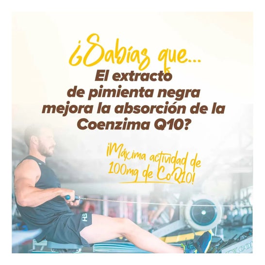 HSN Coenzima Q10 100mg + Bioperine® 120vcaps