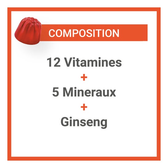 Vitascorbol Énergie 50gummies
