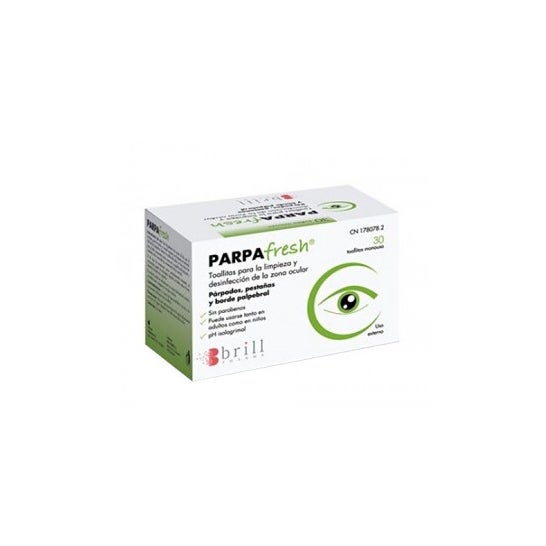 Toalhetes de Limpeza das Pálpebras Parpafresh 30 peças