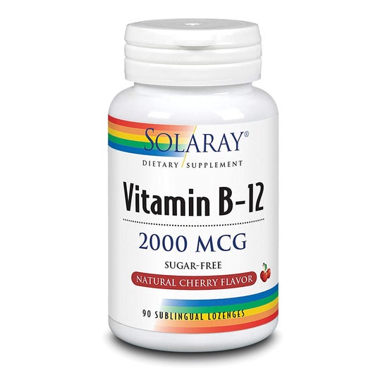 Solaray Vitamina B-12 2000mg Sugar-Free 90cpr