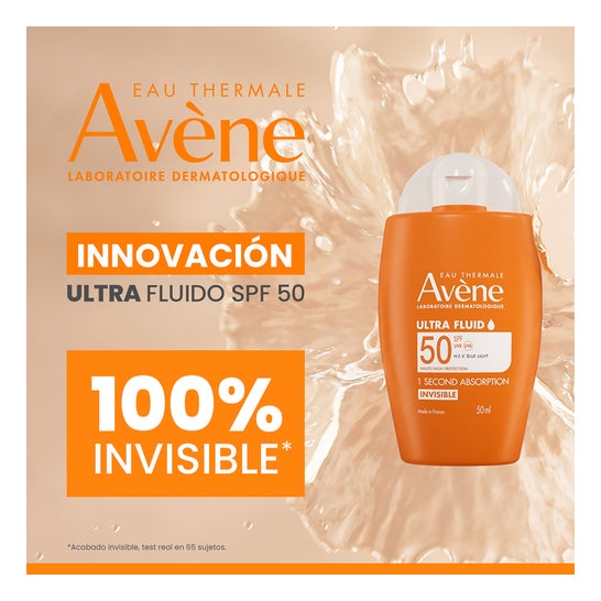 Avène Solar Fluido Ultra Invisível Spf50+ 50ml