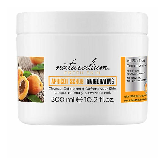 Naturalium Apricot Scrub Invigorating 300ml