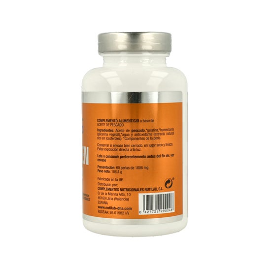 Nutilab Dha Origen Npd1 1000 60 Perlas