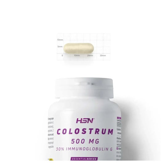 HSN Calostro 30% Inmunoglobulina G 500mg 120vcaps