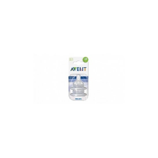 Avent fluxo de tetina natural 2uds recém-nascido