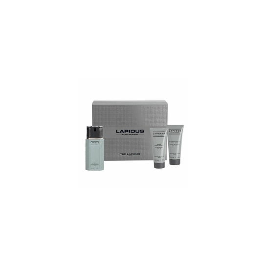 Ted Lapidus Homme Eau De Toilette + Bálsamo aftershave + Gel de Banho