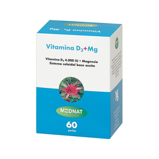 Mednat Vitamina D3 + Magnesio 60caps