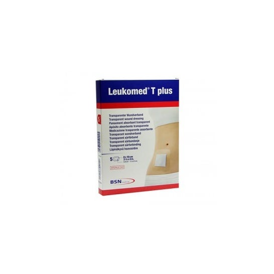 Curativos Leukomed ™ T Plus 8x10cm 5uds
