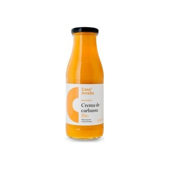 Casa Amella Creme de Abóbora Orgânico Sopa de Abóbora S/G Vegan 490g