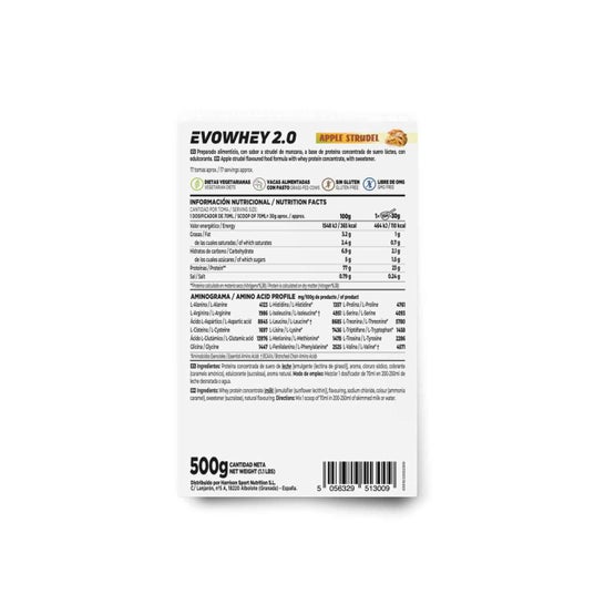 HSN Evowhey Protein Strudel de Manzana 500g