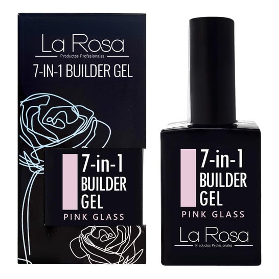 La Rosa Gel Construtor 7 In 1 Crystal Pink 15 ml