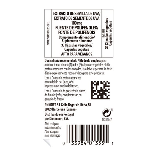 Solgar Cap Seed Grape 100mg