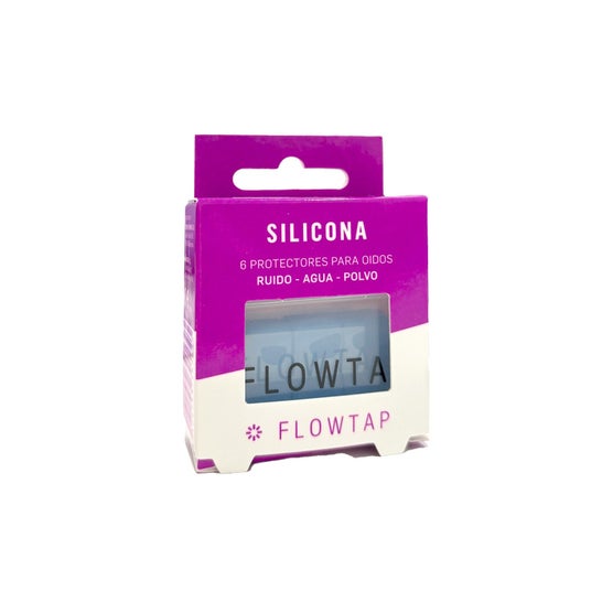Flowtap Protetor Ouvidos Silicone 6 Unidades