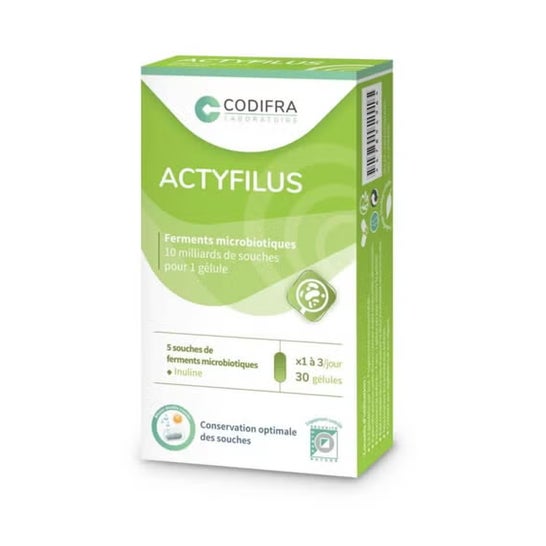 Codifra - Actyfilus Comfort Intestinal 30 glules