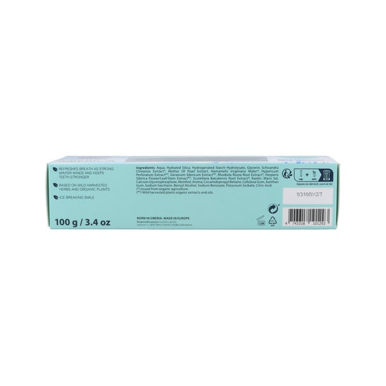 Creme Dental Natural Natura Siberica Creme Dental Siberiano Pérola Siberiana 100g