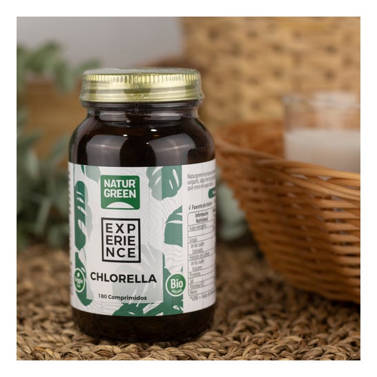 Naturgreen Chlorella ecológico 180comp