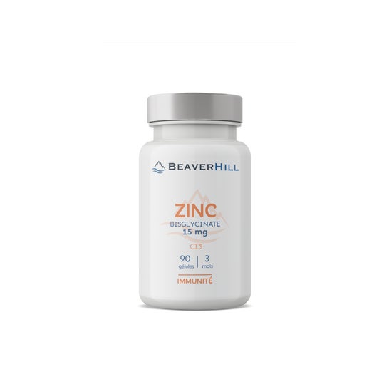 Beaverhill Zinco Bisglicinato 15mg 90caps