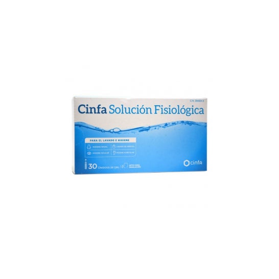 Solução fisiológica Cinfa 30pcs