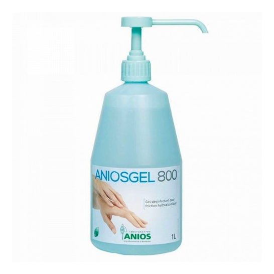 Anios Aniosgel 800 Pompe Vissée Gel Hydroalcoolique 1L