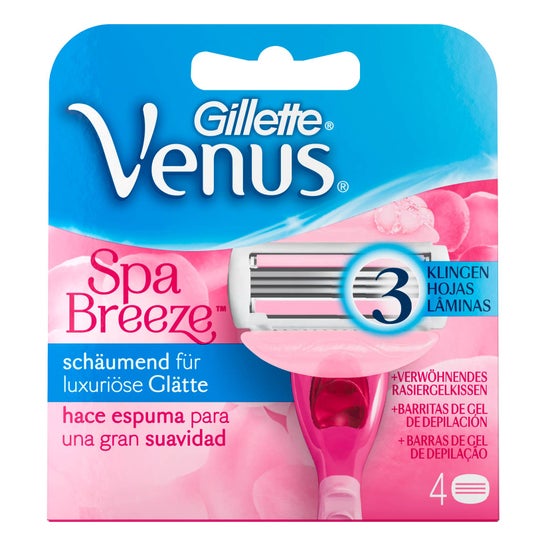 Gillette Venus Spa Breeze Recambio 4u