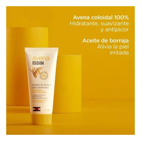 Farinha de aveia Isdin com ceramidas 100ml Farinha de aveia Isdin com ceramidas 100ml
