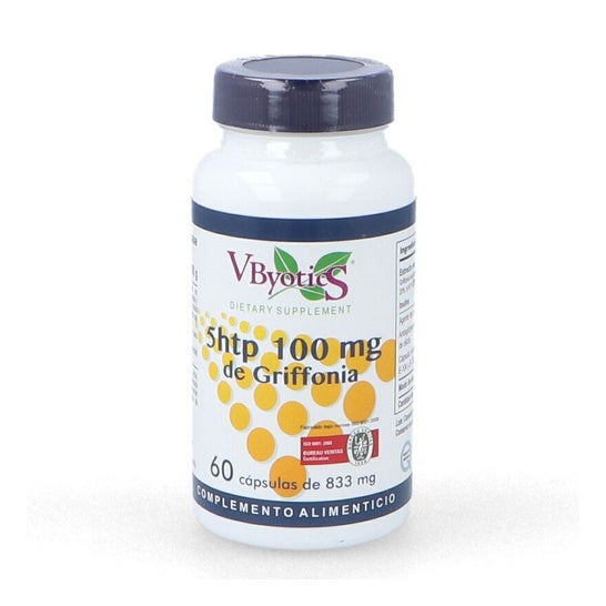 Vbyotics 5-Htp 100 mg 60 Caps