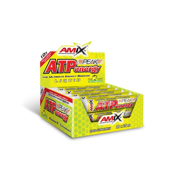 Amix ATP Energy Liquid Naranja 10x25ml