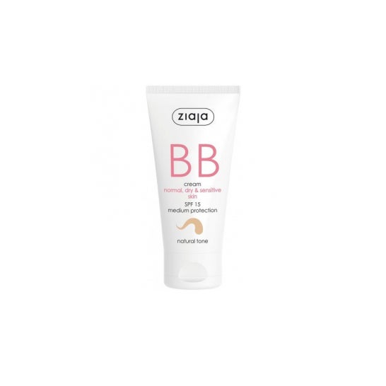 Ziaja Bb Creme Pele Normal, Seca e Sensível Spf15 Tonalidade Natural 50ml