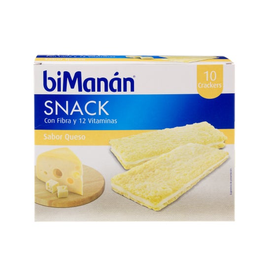 Biscoitos de queijo biManán ™ Entre Horas 200gx10uds