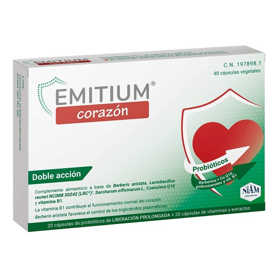 Emitium Heart 40 Capsules