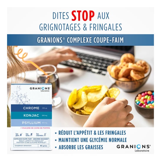 Granions Complexo Inibidor de Fome 60caps