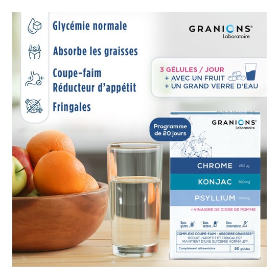 Granions Complexo Inibidor de Fome 60caps