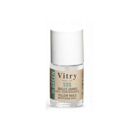 Vitry Be Green SOS Ongles Jaunis Base Blanchissante 10ml Vitry Be Green SOS Ongles Jaunis Base Blanchissante 10ml