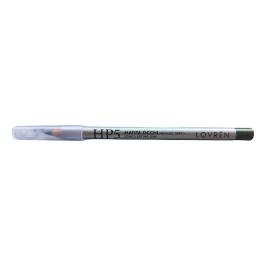 Lovren HP5 Lápis Olhos Longa Duração 24H Verde Metálico 1.1g