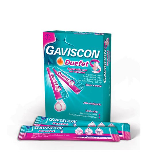 Gaviscon Duefect Suspenção Oral 24 Saquetas