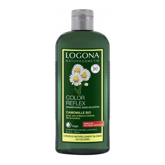 Shampoo Logona Color Reflex com Camomila Orgânica 250ml