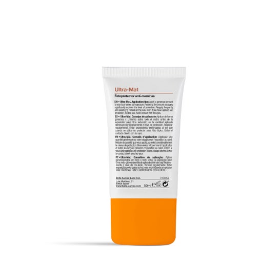 Bella Aurora Ultra-Mat Anti-Blemish Fotoprotector Spf50 50ml