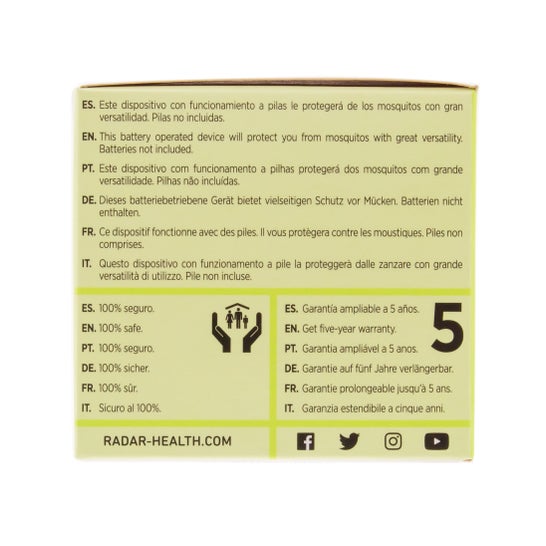 Radar-saúde Anti-mosquitos Portable Home Rh-107