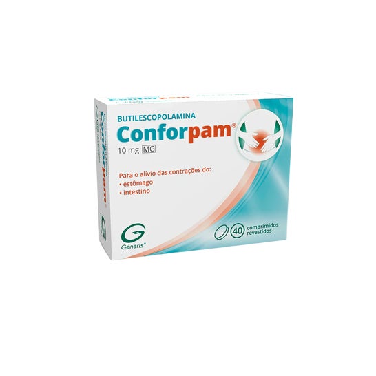 Generis Conforpam Butilescopolamina 10mg 40comp